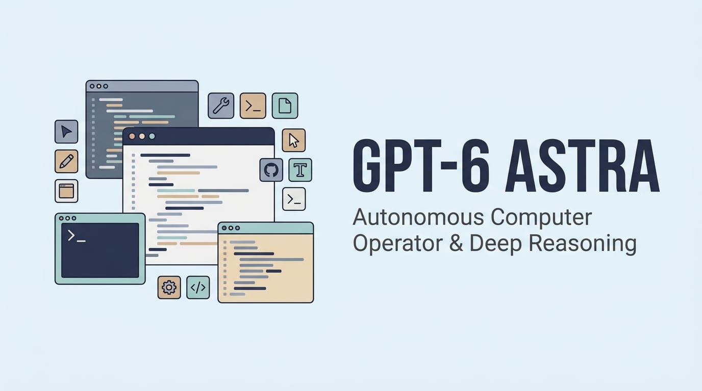 OpenAI 突发 GPT-6 Astra：告别单轮对话，首款“自主计算机操作员”与递归深度推理深度解析
