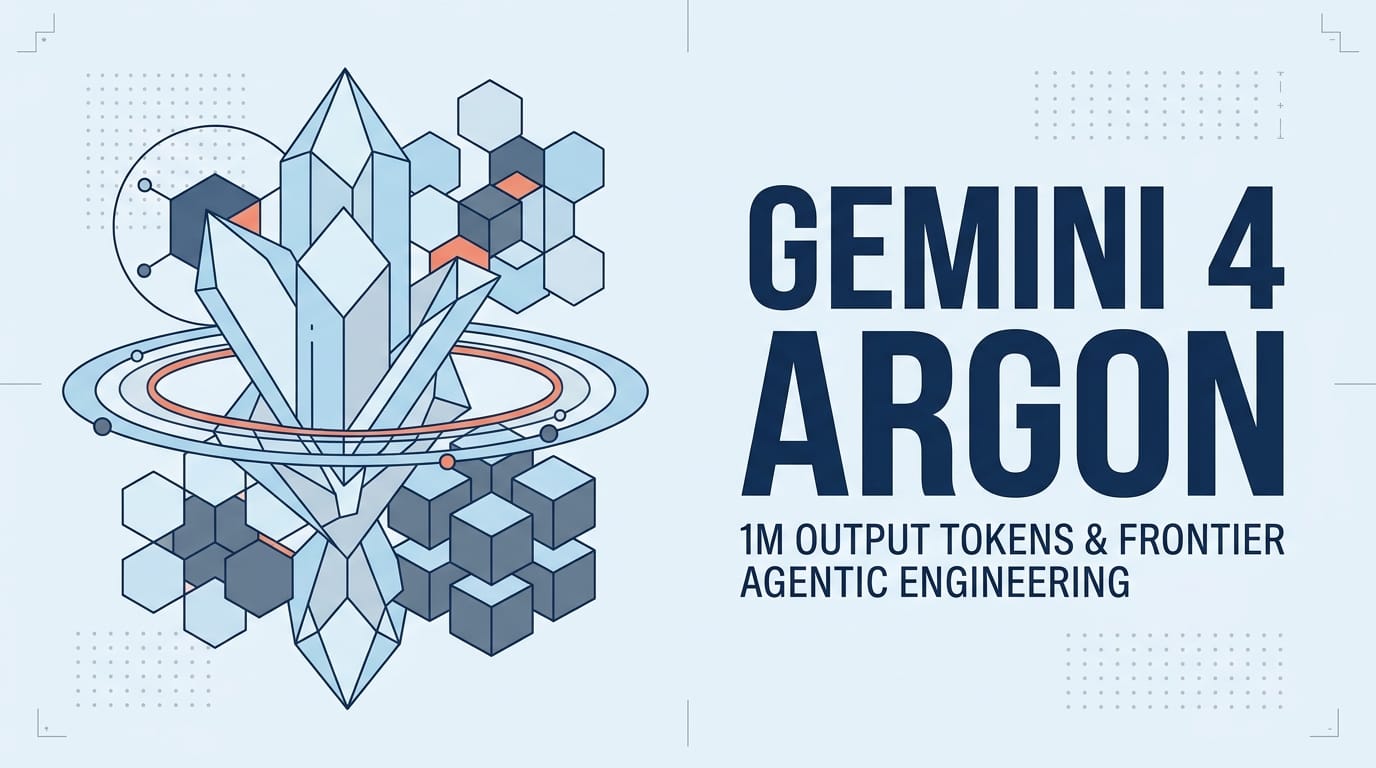 Gemini 4 Argon 发布深度解析：100万 Token 超长输出、自主网安防御与大模型工程范式重构